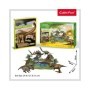Cubic Fun - Puzzle 3D si Brosura-Parcul Dinozaurilor 43 Piese Cubic Fun - 3
